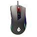 Produktbild talentech Wraith G12 Optische USB-Wired Gaming Maus Pro Gamer Mäuse, max 4000 DPI, ergonomisches Design, 8 programmierbare Tasten, A3050 Sensor, für PC Computer & Laptop – [grau]