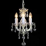 kronleuchter maxima 3 flammig 27x27x40cm (LxBxH), Kettung ca. 70cm