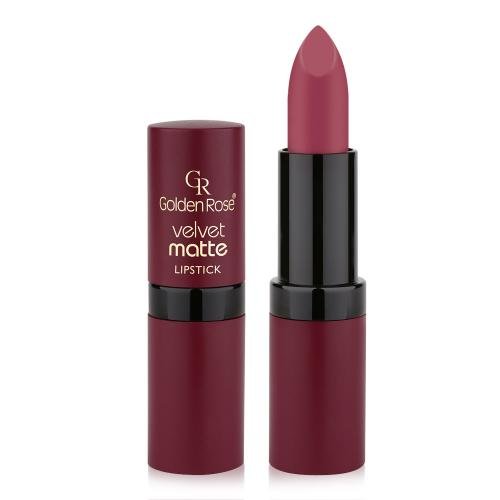 Golden Rose Velvet Matte Lipstick - 14 - Turkish Rose Red