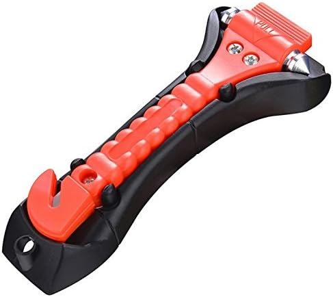 Longheshengshi 2 Pack of Car Emergency Escape Window Break Hammer Safety Seat Belt Cutter Tool