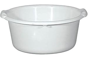 ALUMINIUM ET PLASTIQ Bassine Ronde 20 L, 43 Blanc Alimentaire