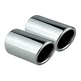 Rostfrei, gefertigt aus hochwertigem Edelstahl - passgenaue und saubere Verarbeitung - TÜV-frei, keine Eintragung erforderlich