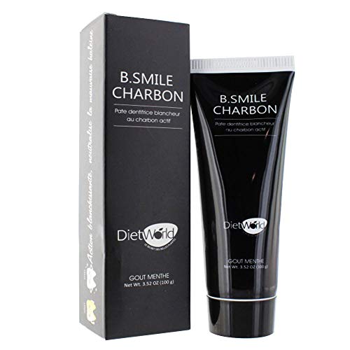 DIET WORLD - B.SMILE charbon dentifrice blancheur - 100g
