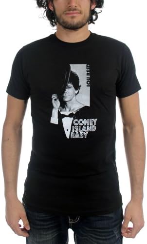 Lou Reed - Mens Coney Island Baby T-Shirt in Black, X-Large, Black