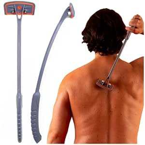 New BRO SHAVER 2.2 Back Hair Shaver, Penny Refills, Shave Button ...