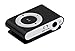 Price comparison product image MOKE New Mini Metal MP3 Support Micro SD TF USB Media Player Music Random for Sports & Running MEMORY EXPANDABLE UP 16GB (NO MEMORY/SD Card) (Black)