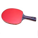 Erstklassige qualit?t.Ping pong paddel richtet sich mit einem einzigartigen system, das in seiner klinge 7 sperrholz und 2 carbonschichten umfasst.Dies erm?glicht pr?zise,Einheitlichkeit der bounce,Stabilit?t,Gute qualit?t, geschwindigkeit und kontrolle über ihre aufnahmen. Auch, Es kommt mit einem professionellen tragetasche zum schutz ihrer investition.