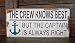 Produktbild Claude16Poe Nautisches Schilder Captain Crew Holz Signs Funny Anker Schild der Kapitän Knows Best but die Crew Immer Recht Coastal Decor Beach