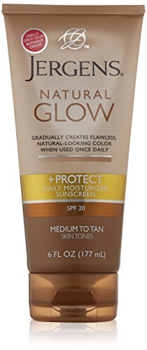 Jergens Natural Glow & Protect Daily Moisturizer SPF 20 Medium to Tan 180 ml Moisturizer
