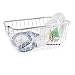 Parasnath Heavy Stainless Steel Small Dish Drainer No.1 Tokra , 48 x 37 x18 cm,- (Lifetime Warranty*MADE IN INDIA) RS.749.00