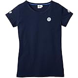 VOLKSWAGEN 5 gv084210 C530 Damen-T-Shirt'Motorsport Größe L in dunkelblau