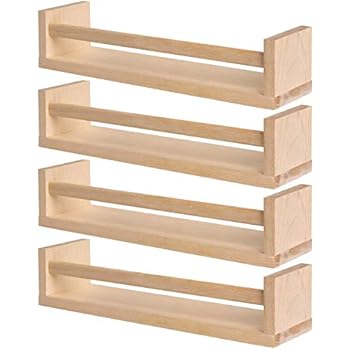 Ikea BEKVÄM Gewürzregale aus massiver Birke; 4 Stück: Amazon.de: Küche