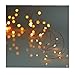 Produktbild ODJOY-FAN 6 Stück 2m 20LED Dekoration Licht, Farbe Beleuchtung Zeichenfolge Batterie Sternenklar Kupfer Draht Dekor Lichter Weihnachten Dekorativ Licht String Lights (Gelb,6 PC)