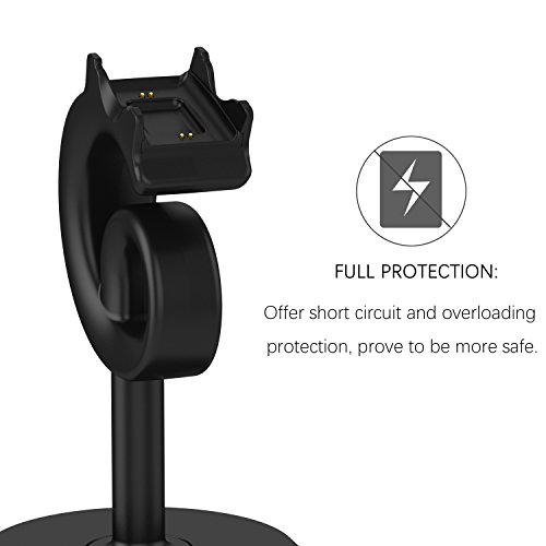 Fitbit Charge 2 Ladegerät GOOQ tragbare und rutschfeste Ladestation - 8