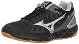  Mizuno - Wave Supersonic Zapatillas de Voleibol para Mujer, Negro (Negro/Plateado), Women\'s 10.5 B US