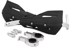 BIUGERCN Protege Main Moto Cross Protection Main Moto pour EXC EXCF WR YZ CRF Te FE 125cc 150cc 250cc 300cc 350cc Noir