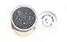 Black Luster Mica Mineral Powder 28 grams, Gray Metallic Powder, Cosmetic Mica Powder for Lipsticks, Lip Balm, Bath bombs and More, Slice of the Moon