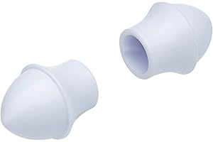 Liedeco Endstück für Scheibenstangen El Paradiso, Cafehausstange, 2 Stk weiß