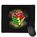 Produktbild Mouse Pad Colorful Magic Cube Rectangle Rubber Mousepad 8.66 X 7.09 Inch Gaming Mouse Pad with Black Lock Edge