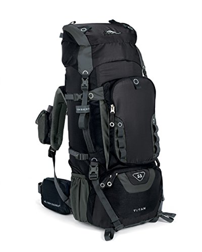 High Sierra Titan 55 Backpack Black 