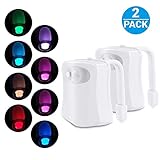 8 colores LED con 2 modos: modo carusel, permite que la unidad se bique sin problemas entre 8 colores diferentes o elija un solo color que se adapte a su estado de ánimo, pulse el botón para fijar cuando va al color que quieras, pulse de nuevo para que 8 colores se giren giratoriamente, los colores cambian aleatoriamente cada 15 segundos y 120 segundos en general para un ciclo.