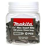 Longitud total: 25 mm Makita B-24882 - Bote de puntas PZ2-25