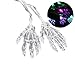 Produktbild skgardeniamy 10/20/40 LED Skelett Hand Spider Lampe Halloween Party Dekor Fee String Lights Multicolor Light Skeletal Hand 5M