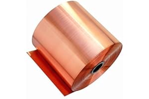 YM YOUMU Piastra in Lamina di Rame Puro 1 M, Spessore 0.01-0.3mm (0.03mm)