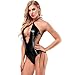 Produktbild ABsoar Negligees Damen Dessous Mode Babydoll Frauen Reizvoller äsche Pyjamas Clubwear Leder Unterwäsche Leistung kleid Unterwäsche Nachtwäsche Body mit V-Ausschnitt Lingerie Spitzen Body