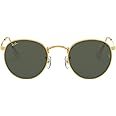 Ray-Ban Rb3447 Round Metal Sunglasses