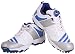 Proase Rubber Spikes Cricket Shoes (White/Blue) RS.1299.00
