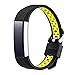 Produktbild squarex exquisite Neue Art und Weise Sport Silikon Armband Strap Band für Fitbit Alta HR, damen, Schwarz, AS Show