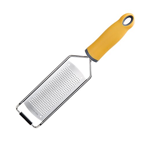 GA Homefavor feine Edelstahlreibe mit weichem, ergonomischem Griff