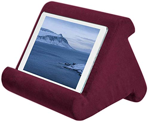 Cokeymove Support Universel pour Tablette pour Tablette iPad?Support pour Coussins Souples Multi-Angles pour lecteurs de Livres électroniques ? Smartphones Livres ? Magazines
