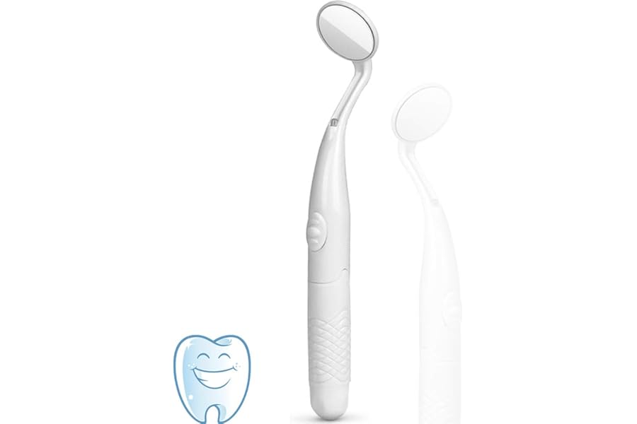 Freshiss Teeth Inspection LED Mirror with Anti-Fog Mouth Mirror