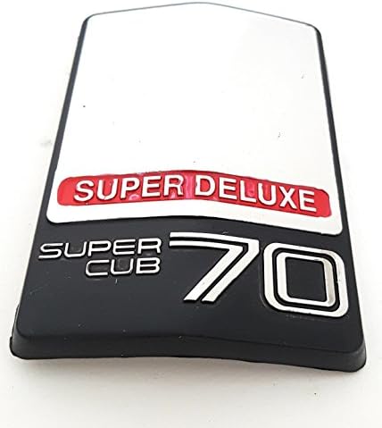 Front mask emblem badge fairing cover for Honda Super Deluxe Super Cub C70 panel