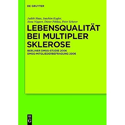 [PDF] Lebensqualitát bei Multipler Sklerose: DMSG-Mitgliederbefragung 2006 KOSTENLOS DOWNLOAD