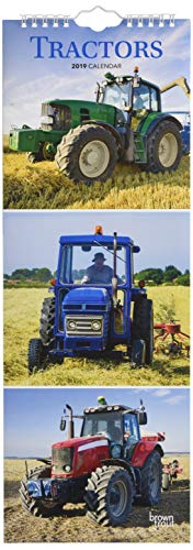 Preisvergleich Produktbild Tractors - Traktoren 2019 (Slimline-Kalender)