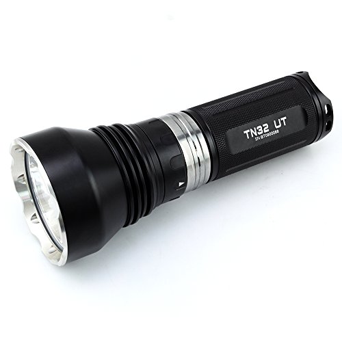 ThruNite® TN32 UT KaltWeiß LED KTaschenlampe mit Single CREE XP-L HI LED 1150 Lumen Waterpoof IPX-8 Schwarz (TN32 UT CW)