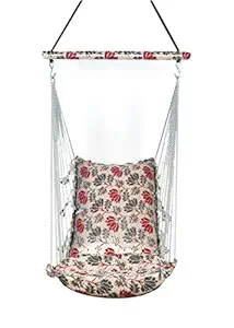 Kkriya Home Decor  Swing Jhula for Home Adult Balcony Garden Indoor Outdoor (Full, Black) (Full, Black) (Full, ALPHA2)