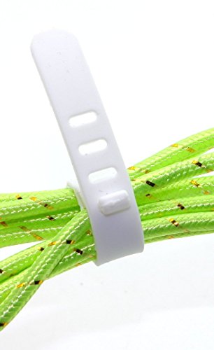 textilummanteltes Micro USB Kabel 2,0m grün – geeignet für alle Smartphones & Tablets mit Micro USB Anschluss - 2