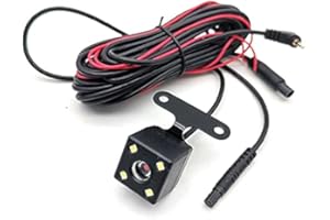 Frefgikty 1Pcs 5 Pin Car Rear View Camera Reverse 170 Gradi Grandangolare Registrazione Parcheggio Impermeabile Visione Notturna Videocamera