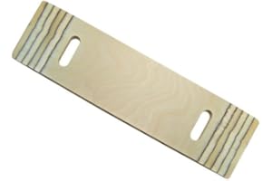 SANIVERSUM UG Rutschbrett aus Holz zum leichten Umsetzen der Patienten bis 120Kg - Transferhilfe Rutschbretter