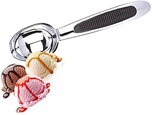 Ice Cream Scoop,Smaier Professional Stainless Steel Ice Cream Spoon