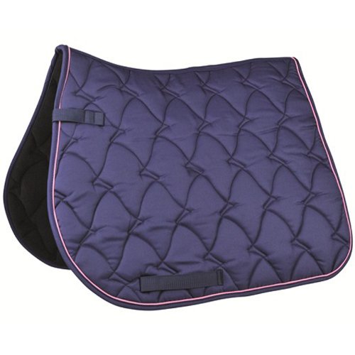 Horse-Riding-Showing-GP-Saddle-Cloth-Numnah-Sizes-Pony-CobFull