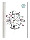 Collegetimer Hakuna Matata 2018/2019 - Schülerkalender A6 - Day By Day - 352 Seiten by