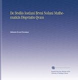 Image de De Stvdiis Iordani Brvni Nolani Mathematicis Dispvtatio Qvam