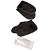 Deo Paraffin Wax Manicure Pedicure Mitts Booties Treatment Cotton Hands Feet Liners Protectors BLACK
