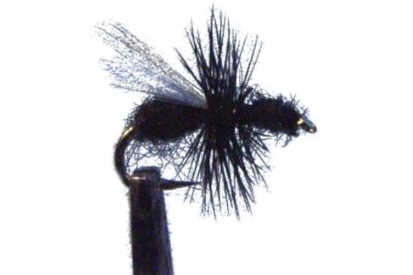 4 x Mouche sèche - Fourmi Noire - pêche à la Truite - Taille au Choix