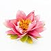 Produktbild artplants Textil-Seerose Sanjana, schwimmend, pink, Ø 16 cm - künstliche Lotusblüte/Kunstblume